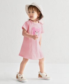 MIKI HOUSE HOT BISCUITS 【44-54cm】サッカー素材 ストライプ柄クロッシェ(帽子)