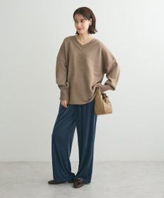 Green Parks 洗える　Ｖネックニットプルオーバー