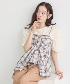 earth music&ecology 【コットン100】マルチウェイチェックシャツ