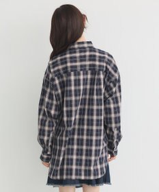 earth music&ecology 【コットン100】マルチウェイチェックシャツ