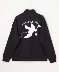 PW CIRCULUS 【MEN】ハーフジップ 裏毛スウェットトップス ゴルフ