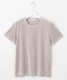 23区 L 【SLOW/一部店舗限定】半袖 ベロア TEE