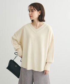 Green Parks 洗える　Ｖネックニットプルオーバー