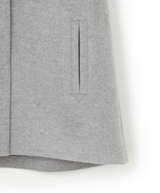 J.PRESS YORK STREET 【WOMEN】2wayショートウールアンゴラビーバー コート