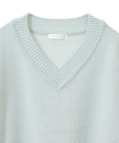 Green Parks 洗える　Ｖネックニットプルオーバー