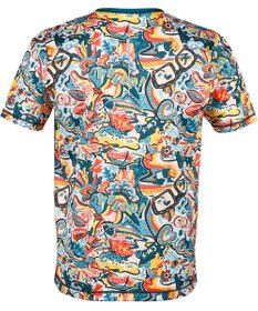 CW-X 【MEN】 CW-X 【CHUMS (チャムス)コラボ】 メンズトップス 薄軽ランニングシャツ 吸汗速乾(本体) UVカット率90％以上(本体) 3分袖 半袖 メンズ LNO510 /ワコール