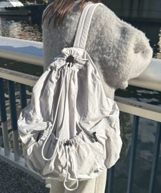 WEGO ドロストデザインリュック