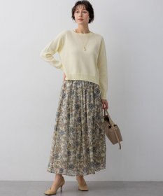 23区 【先行予約】コットンギマ クルーネック ニット