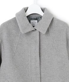 J.PRESS YORK STREET 【WOMEN】2wayショートウールアンゴラビーバー コート