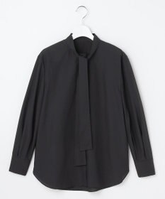 自由区 L 【カタログ掲載】ナチュラルタッチボウタイ ブラウス