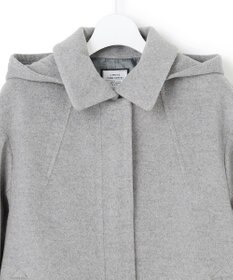 J.PRESS YORK STREET 【WOMEN】2wayショートウールアンゴラビーバー コート