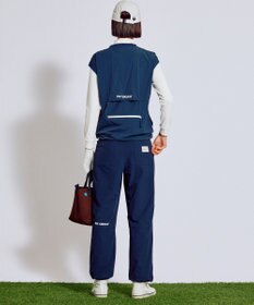 PW CIRCULUS 【ストレッチ素材】【WOMEN】セミワイド イージーパンツ ゴルフウェア レディース