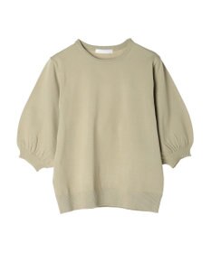 Green Parks パフ５分袖ニットプルオーバー