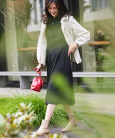 組曲 L 【WEB限定】ドットフロッキー ワンピース