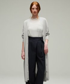 ICB L 【マガジン掲載】Stiffen ロング カーディガン（番号CH62）