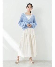 earth music&ecology スラブヤーンスカシカーディガン