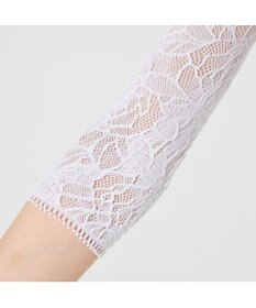 Chacott 【ノーソーイングニット】ローズシアーレースハイネックトップ