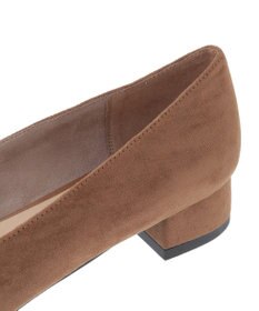 YECCA VECCA バックルローヒールパンプス