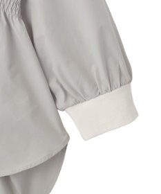 Green Parks ７分袖サイドシャーリングドッキングプルオーバ