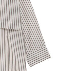 Green Parks ラメストライプタックシャツチュニック