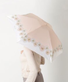 MOONBAT 【UVカット/コンパクト】ポール & ジョー (PAUL & JOE ACCESSOIRES) 折りたたみ雨傘 クリザンテーム