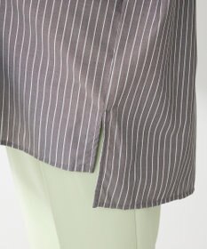 Green Parks ラメストライプタックシャツチュニック