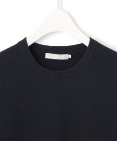 ICB L 【洗える】 シンセティックダブルフェイス ニットプルオーバー