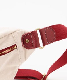 UNBILLION Otias 8号キャンバスシュリンクレザーボディバッグ