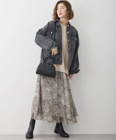 23区 L 【滝沢眞規子さん着用/RED CARD TOKYO×23区】オーバーサイズ デニム ジャケット