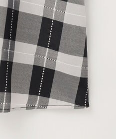 ANY SIS 【洗える】チェックドッキング ワンピース