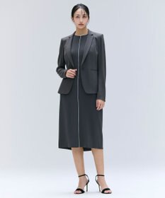 BEIGE， 【洗える・L-size】CINDY / クルーネックノースリーブワンピース