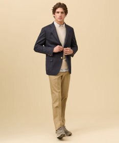J.PRESS MEN “最初の一着“に選ばれる理由【 1st BLAZER】ウールポリエステル ライトギャバ ブレザー / 3B / New Authentic-Fit