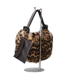 INTER-CHAUSSURES 【MARCO MASI】ポーチ付きフェイクファーバッグ