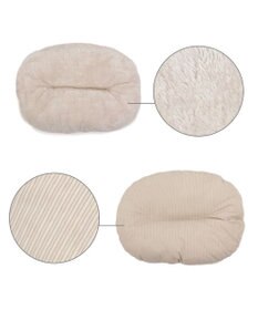 PET PARADISE ペットパラダイス 遠赤外線 ボア ドーム型寝袋 《お花柄》 小型犬