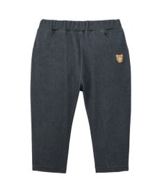 MIKI HOUSE HOT BISCUITS 【Everyday Series】ワンポイント ストレッチ10分丈パンツ