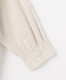 自由区 L エンブロイダリーブロードバンドカラー ブラウス