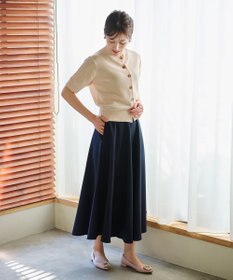 #Newans 【シワになりにくい】〈花乃まりあさんコラボ〉サーキュラースカート