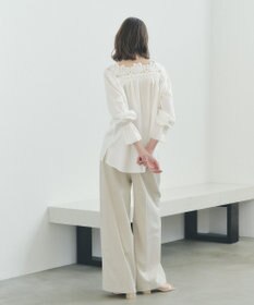 YECCA VECCA フラワーレースブラウス