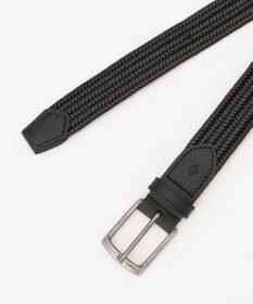 JOSEPH ABBOUD 【イタリア素材・ストレッチ・日本製】ストレッチレザー ベルト