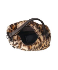 INTER-CHAUSSURES 【MARCO MASI】ポーチ付きフェイクファーバッグ