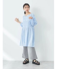 earth music&ecology シャーリングチュニック