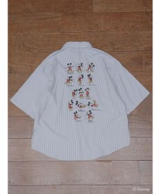 Green Parks ミッキーフレンド／体操プリント半袖シャツ