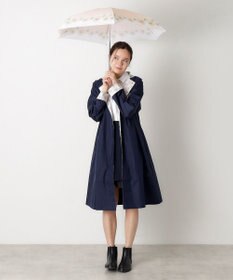 MOONBAT 【UVカット/コンパクト】ポール & ジョー (PAUL & JOE ACCESSOIRES) 折りたたみ雨傘 クリザンテーム