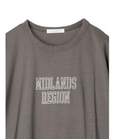 Green Parks ５分袖ピグメントロゴプルオーバー