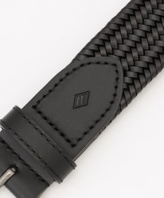 JOSEPH ABBOUD 【イタリア素材・ストレッチ・日本製】ストレッチレザー ベルト