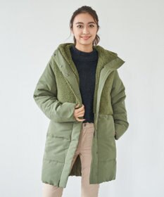 OP／FILA 【OP】切り替えボアジャケット