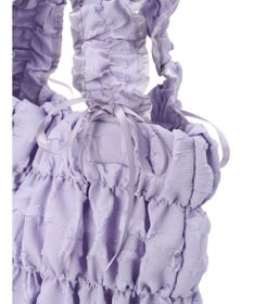 Green Parks ・ＱＵＯＮギャザーキルティングリボントートバッグ