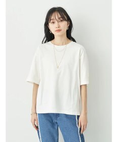 earth music&ecology ＢＯＸシルエットＴ（汗じみ防止）
