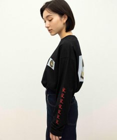 NAVE タブチ×NAVE プリント長袖Tシャツ