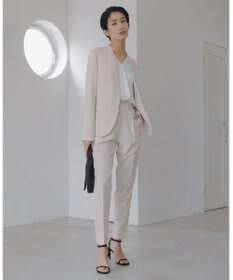 ICB 【洗える】BackSatinAmunzen フリルブラウス